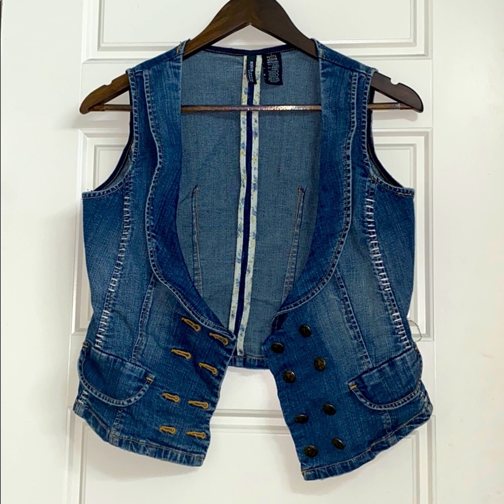 jean vest